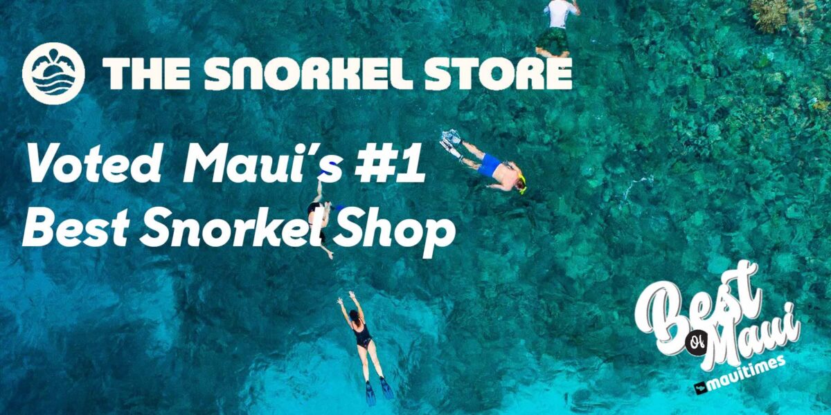 Maui Snorkel Combo Rental The Snorkel Store 2For1 Promo