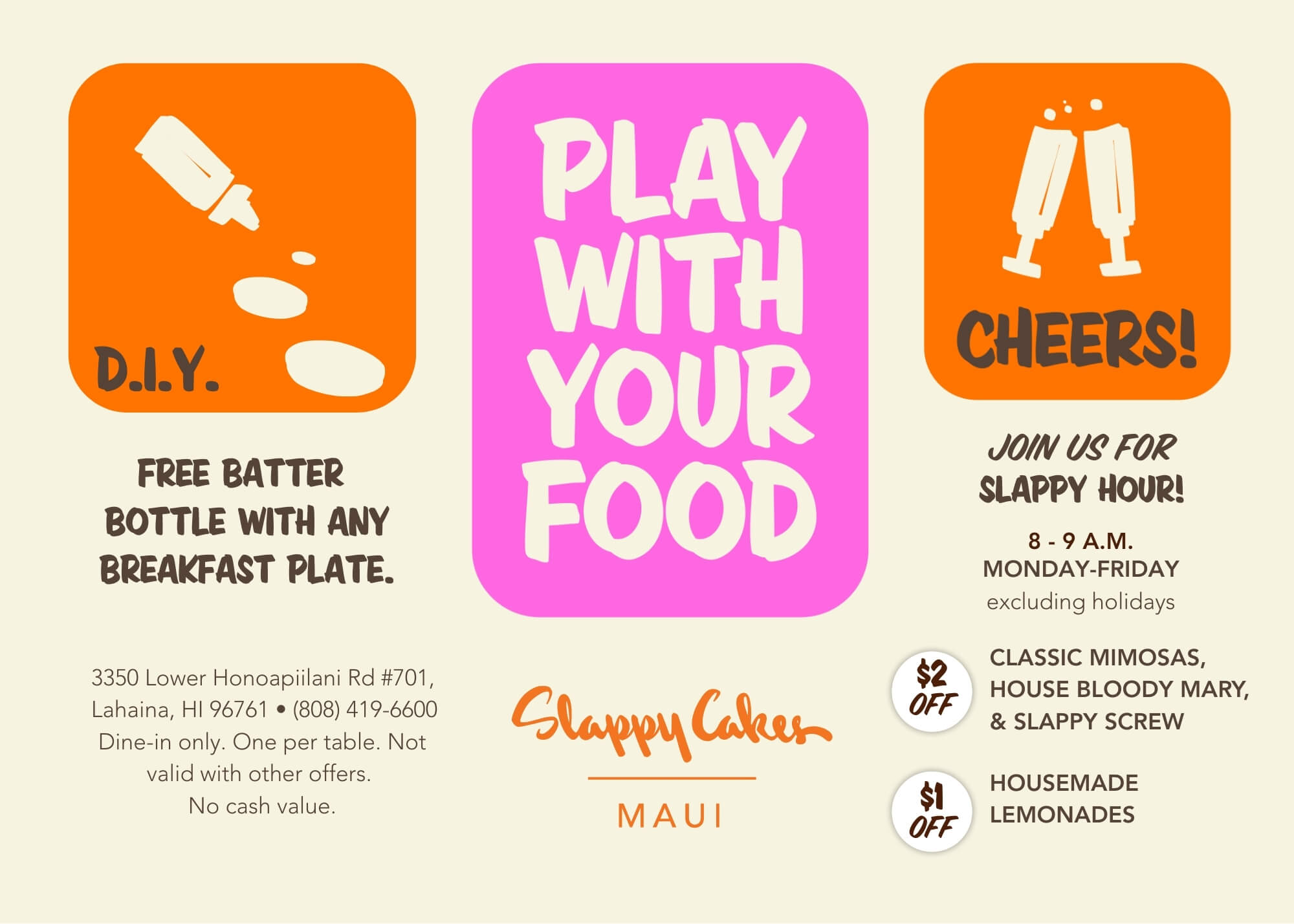 Slappy Cakes coupon
