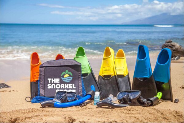 Deluxe Snorkel Set - Maui Snorkel Rental - The Snorkel Store